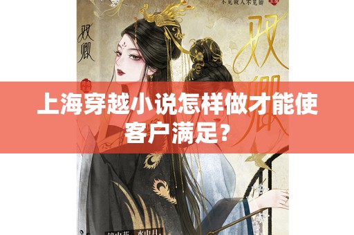 上海穿越小说怎样做才能使客户满足？